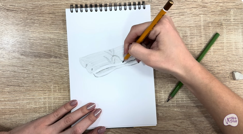 Рисуем Муфта для рук на коляску