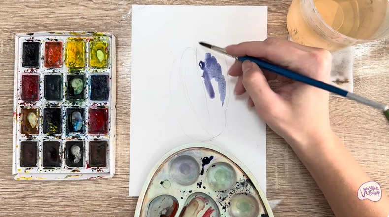 Рисуем Акебия