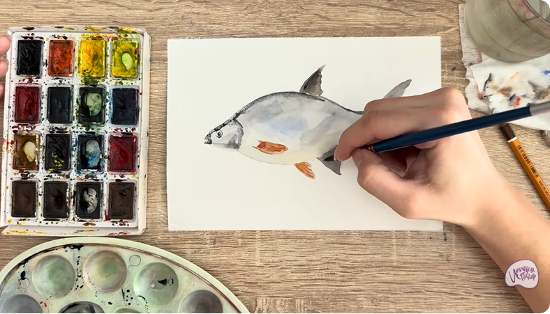 Рисуем Густера