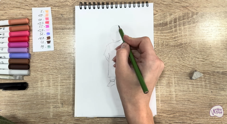 Рисуем Бу из «Корпорации монстров»