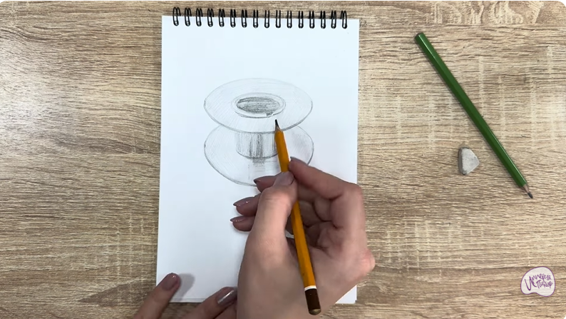 Рисуем Шпулька