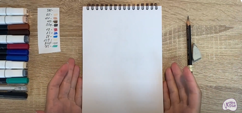 Рисуем Косолапый из мультфильма "Маракуда"