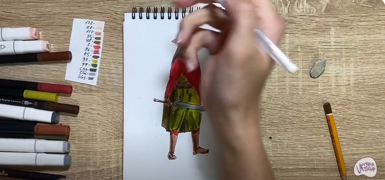 Рисуем Рая