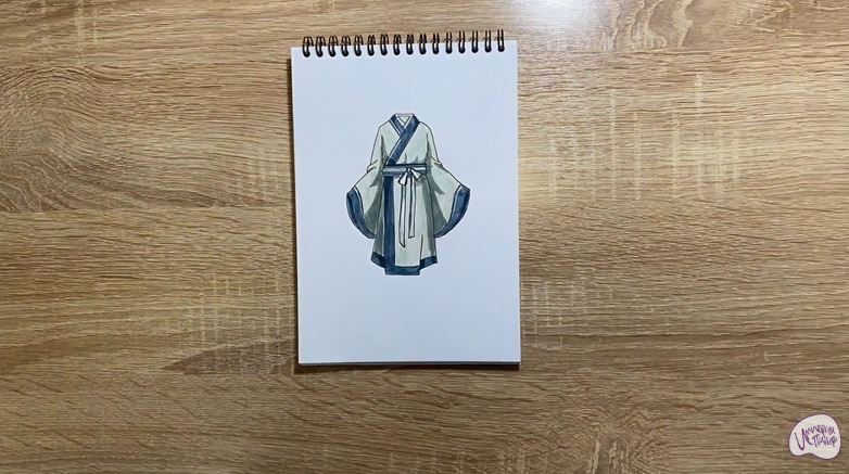 Рисуем Костюм Китая