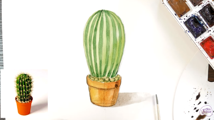 Рисуем Кактус