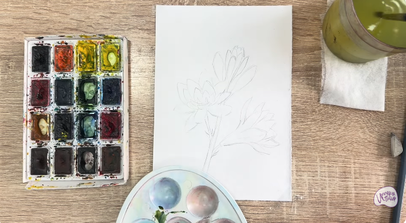 Рисуем Тубероза