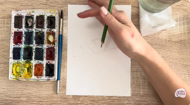 Рисуем Филе тунца