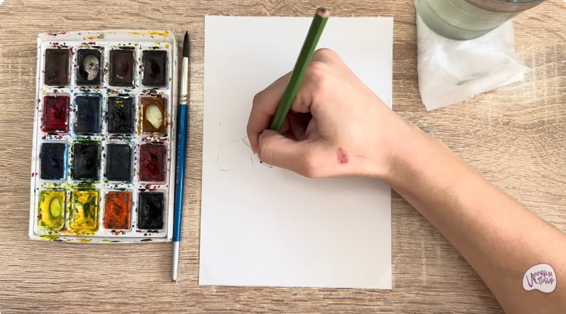 Рисуем Филе тунца