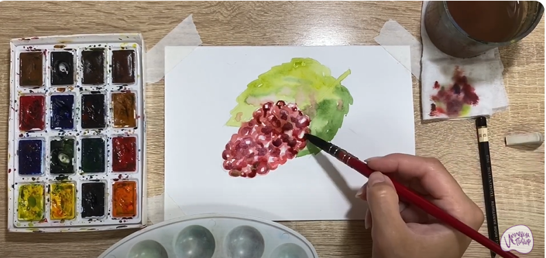 Рисуем Шелковица