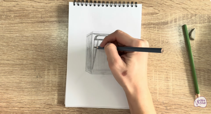 Рисуем Посудомоечная машина