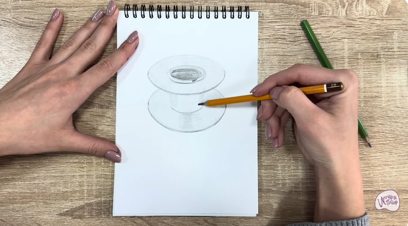 Рисуем Шпулька