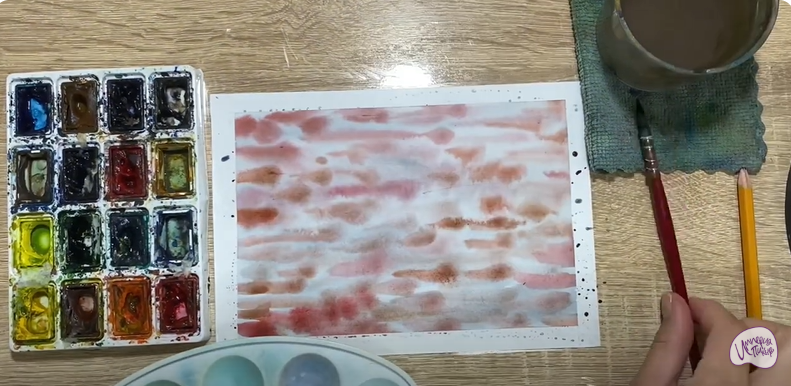 Рисуем Кирпичная стена