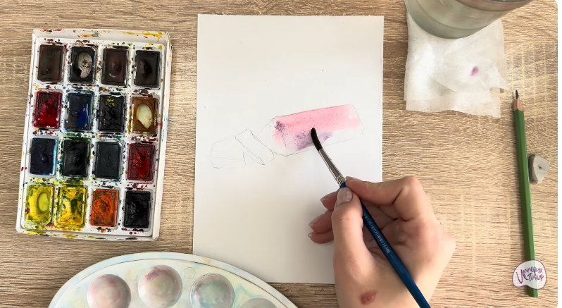 Рисуем Филе тунца