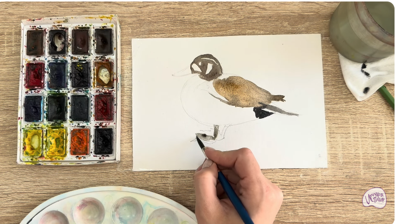 Рисуем Чирок-клоктун