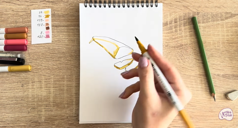 Рисуем Карпаччо