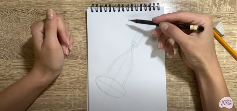 Рисуем Пресс для картофеля