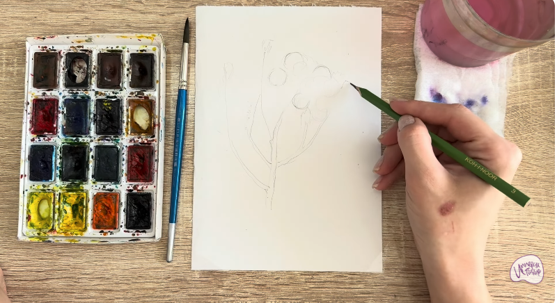 Рисуем Берцелия