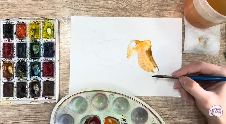 Рисуем Каракатица