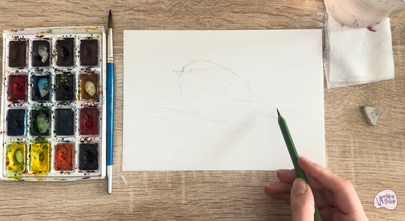 Рисуем Пухляк