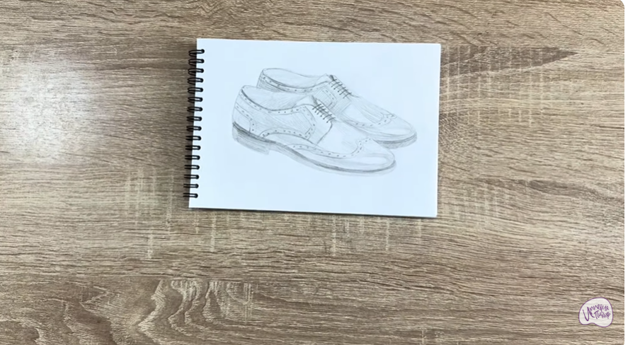 Рисуем Броги мужские
