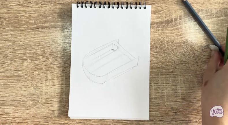 Рисуем Педаль велосипеда