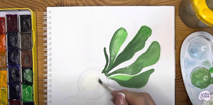 Рисуем Редиска