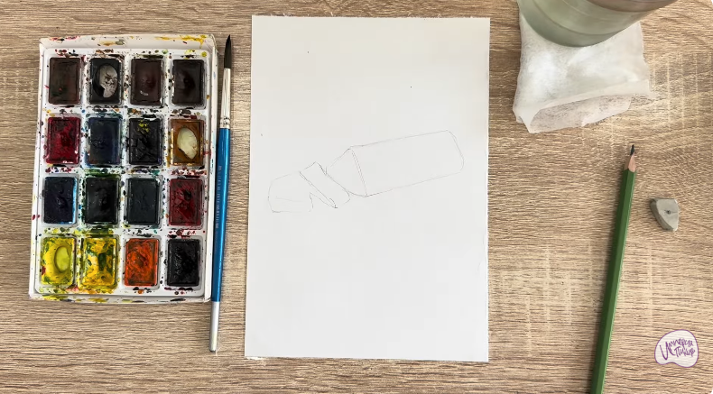 Рисуем Филе тунца