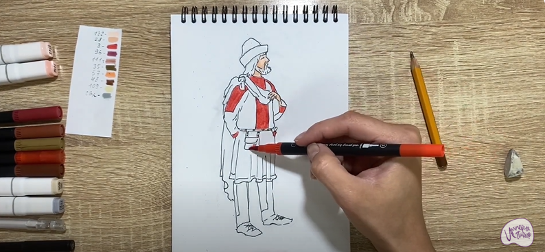 Рисуем Славянин
