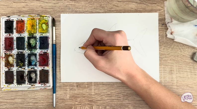 Рисуем Густера