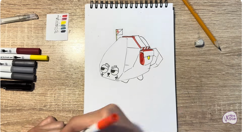 Рисуем Коул из "Мир Денди"