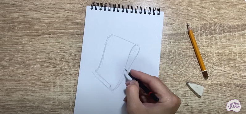 Рисуем Подставка для телефона