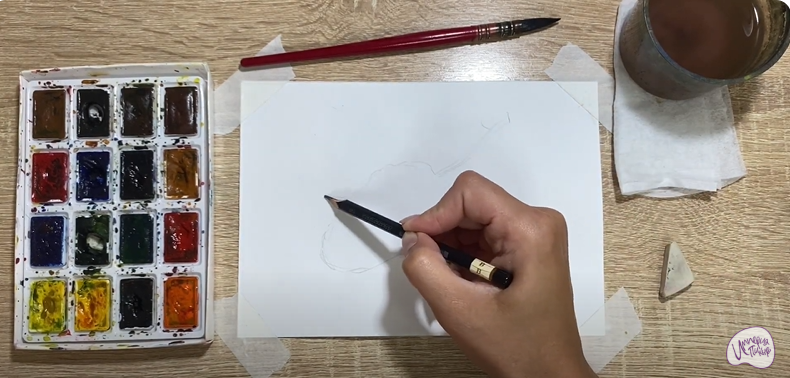 Рисуем Шелковица