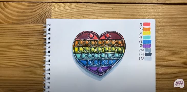 Рисуем Поп ит