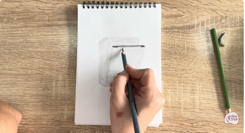 Рисуем Посудомоечная машина