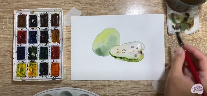 Рисуем Черимойя