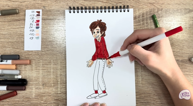 Рисуем Фил Динозавров из «Доктор Динозавров»