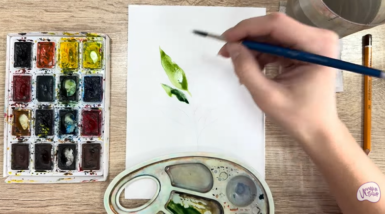 Рисуем Лавровый лист