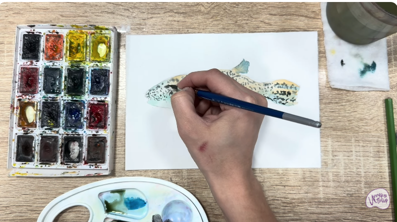 Рисуем Аротрон звёздчатый