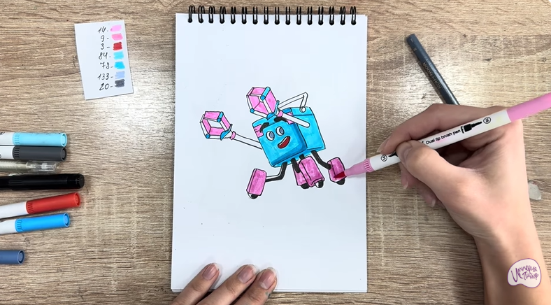 Рисуем Тяга из "Живой гараж"