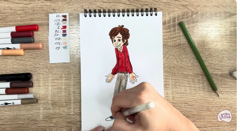 Рисуем Фил Динозавров из «Доктор Динозавров»