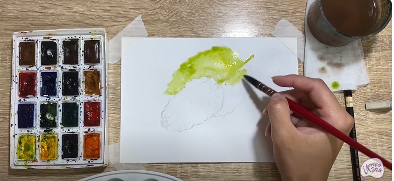 Рисуем Шелковица