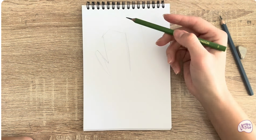 Рисуем Резиновые перчатки