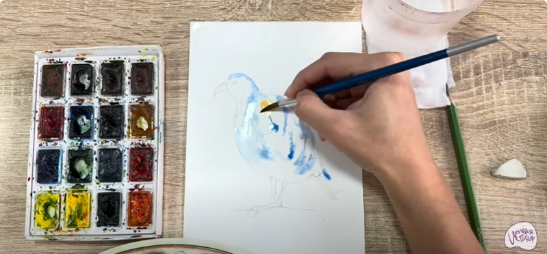 Рисуем Кеклик Рисуем Кеклик