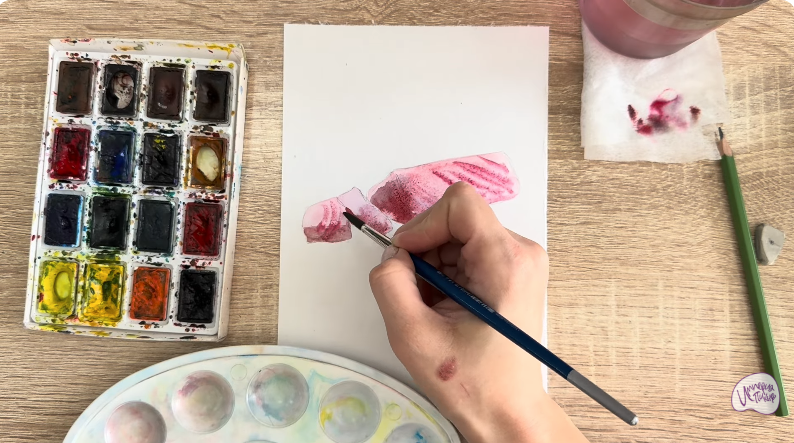 Рисуем Филе тунца