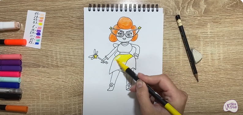 Рисуем Фея Звёздочка из "Семь Королевств"