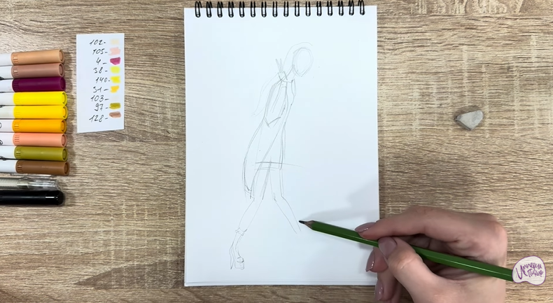 Рисуем Хани Лемон из "Город героев"