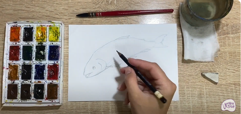 Рисуем Голец