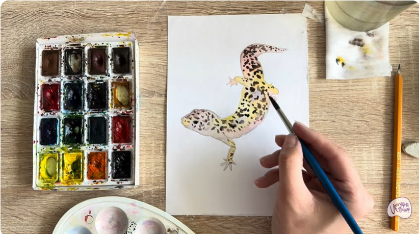 Рисуем Геккон