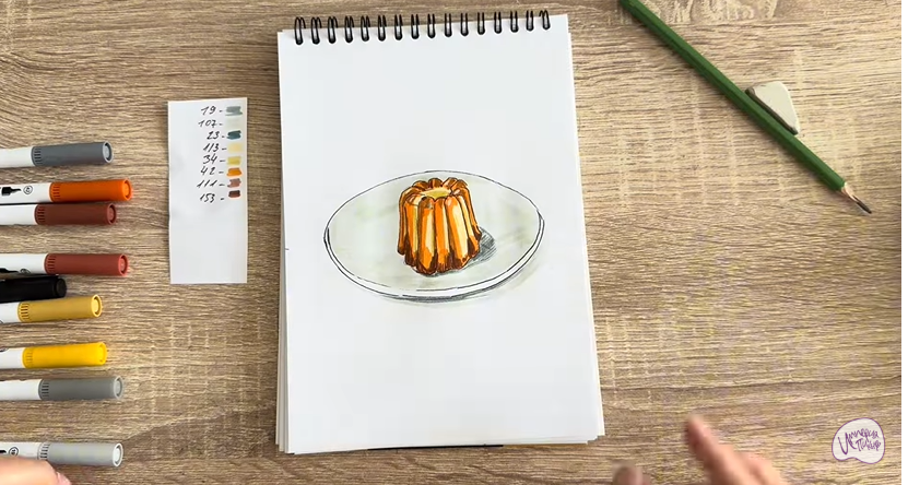 Рисуем Канеле Рисуем Канеле