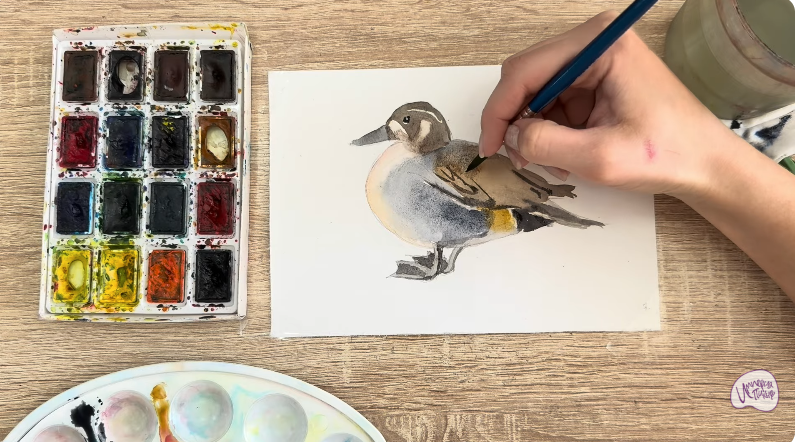 Рисуем Чирок-клоктун